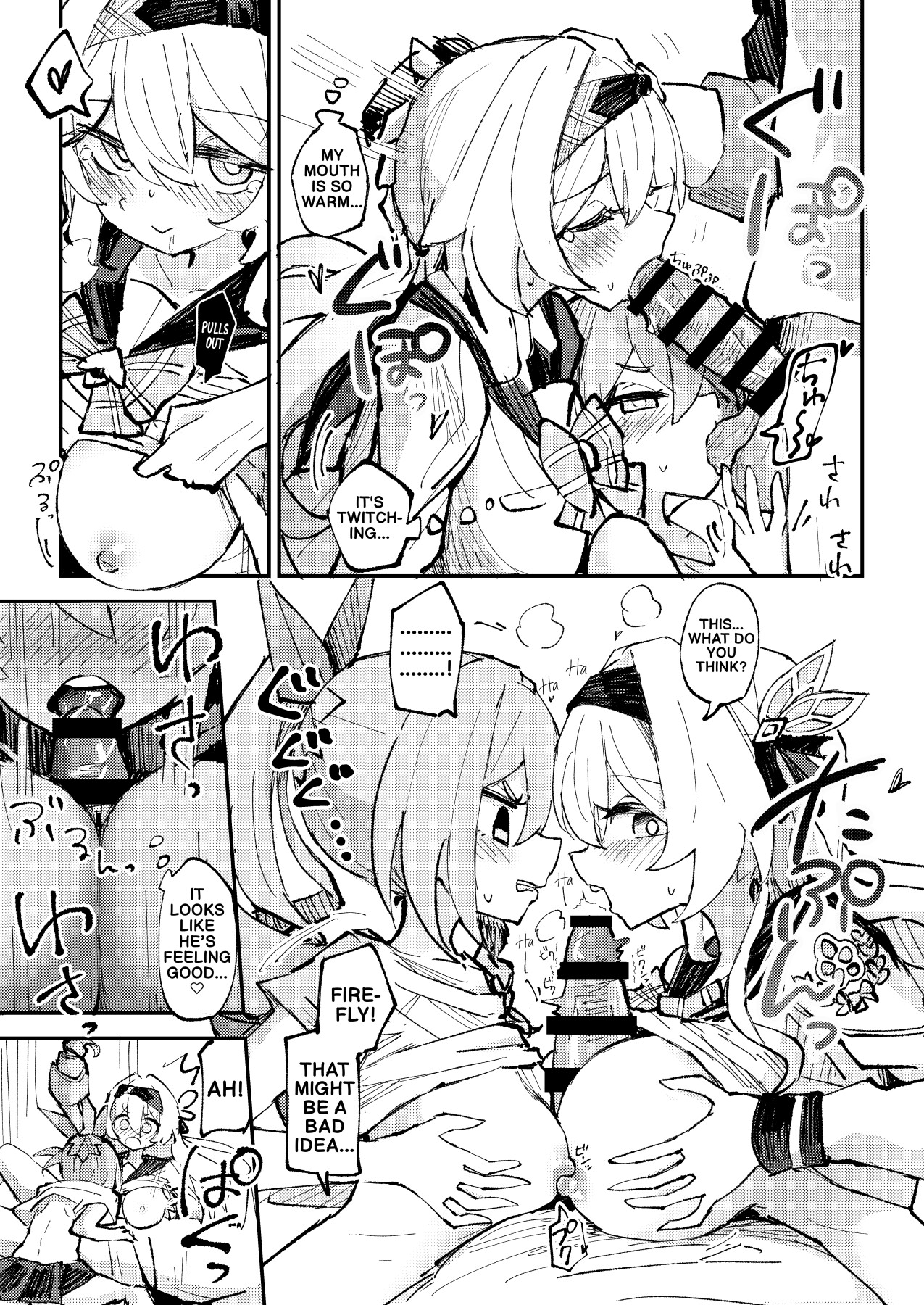 Hentai Manga Comic-Besties in the Trailblazer's Room-Read-10